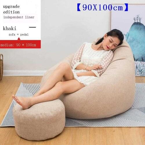 Fauteuil Cadir Kanepe Gold Silla Pouf Divano Puf Koltuk De Assento Single Bed Tatami Cadeira Puff Asiento Chair Sofa Bean Bag