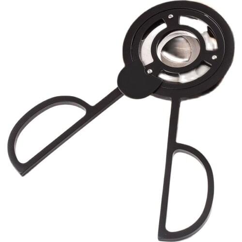 Golden stainless steel windmill cigar cutter