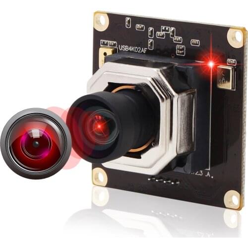 Autofocus USB Camera Module 4K 3840x2160 Sony IMX415 Sensor Mjpeg 30fps High Frame Rate Webcam Camera Module for Live Streaming