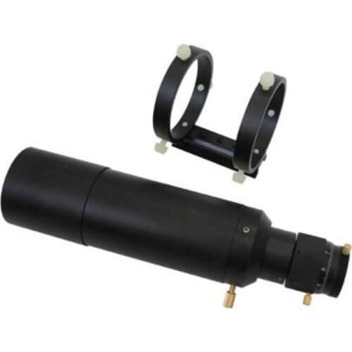 Brand New 60mm Guide Scope Kit Fully Coated Guidescope Finderscope Finder Scope with Bracket Helical Focuser with Metal Screw