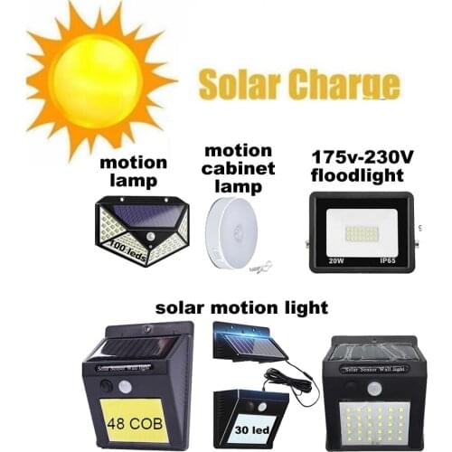 Solar Lights Outdoor LED Super Bright Solar Lamp Motion Sensor Security Lights Wireless Waterproof Flexible Wall Lights indoor h