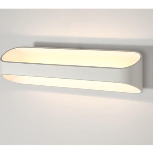 European-style personality modern minimalist hotel living room bedroom bedside aisle mirror reading wall led light LX111410