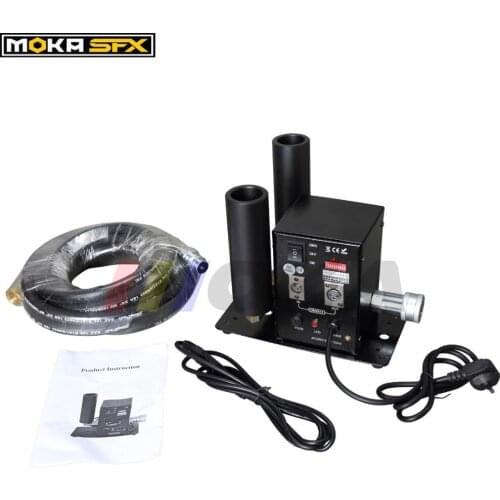 4 piece flight case packing Speical Stage 2 Tube Cryo CO2 Jet Cannon DJ Stage CO2 Jet Machine for CO2 stage effects IN STOCK