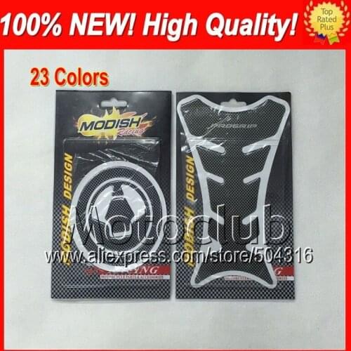 Carbon Fiber Tank Pad Protector For KAWASAKI NINJA ZX7R 96 97 98 ZX-7R ZX750 ZX 7R 1996 1997 1998 1999 3D Gas Tank Cap sticker