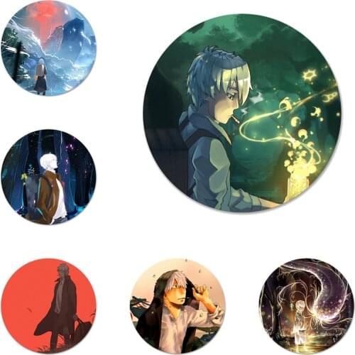 Mushishi Manga Anime Icons Pins Badge Decoration Brooches Metal Badges For Clothes Backpack Decoration 58mm