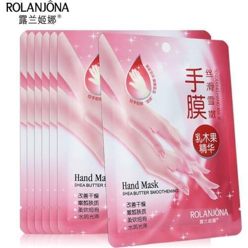 100Pcs=50Pair Hand Mask Exfoliating Moisture Anti-Wrinkle White Hand Mask Peeling Remove Hard Dead Skin Makeup Skin Care