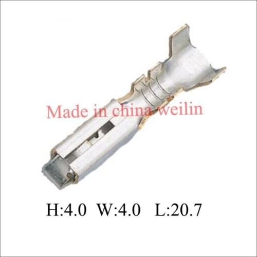 100PCS Terminal H11 DJ623-E2.8B female Connector plug connectors jacket auto Plug socket female Connector Fuse box