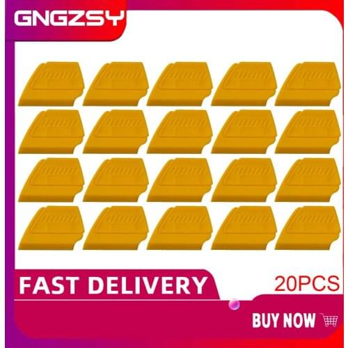 20pcs Mini Sharp Squeegee Mobile Screen Protector Wrapping Install Tools Car Sticker Vinyl Cover Plastic Scraper A14
