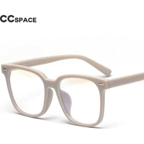 49446 Large Frame Plastic Titanium Anti-Blue Spectacle Frame for Men and Women Fashion Optical Computer Eyeglasses