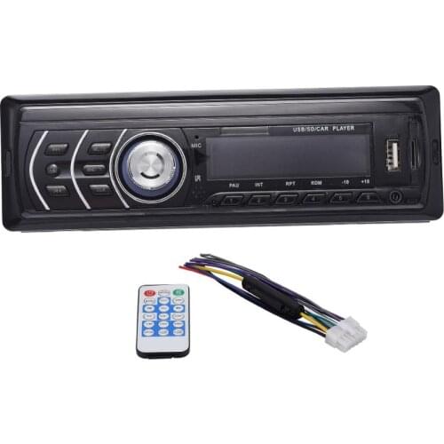 Bluetooth Autoradio Car Stereo Radio FM Aux Input Receiver 12V In-dash 1 din Car MP3 Multimedia Player