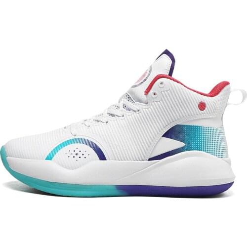 Basketball Shoes Breathable Air Cushioning Non-Slip Sports Shoes High Top Gym Training Athletic Autumn 2021 New Men Sneakers