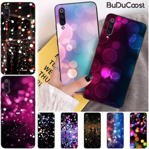 Bokeh Lighting Color Phone Case For Xiaomi Mi 9 9T CC9 CC9E 8 SE Pro A2 Lite 6X 5 A3 A1 Max Mix 2 3