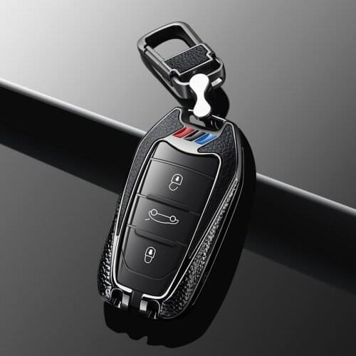 Zinc alloy car key cover fob case for Peugeot 3008 208 308 508 408 2008 307 4008 Citroen C4 DS3 DS5 DS6 C4L CACTUS C5 Picasso