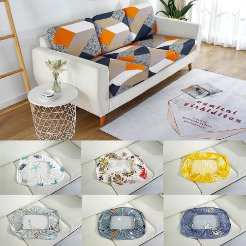 Sofa Seat Cushion Cover Chair Cover For Living Room Pets Kids Furniture Protector Polar Fleece Stretch Slipcover 1/2/3/4 Seat