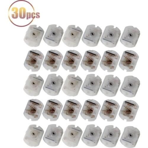 30pcs FC280 Motor Carbon Brush Holder Cover Parts With PTC For Car Central Door Lock DIY For Ford for Mazda M3 for VOLVO