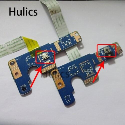 Hulics Original FOR Acer Aspire E1-731G V3-731 V3-771 V3-771G VA70 VG70 PWR Power Button Board with cable E114139 E251244 E89382