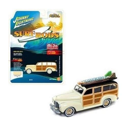 Johnny Lightning 1/64 Chevrolet surfing Diecast Collection of Simulation Alloy Car Model Children Toys