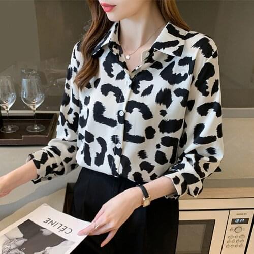 Lenneyi Leopard Blouses