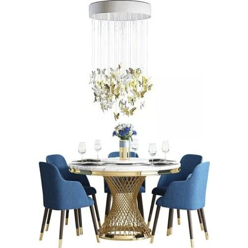 Butterfly chandelier girl art post modern minimalist bedroom living room dining room cloakroom porch aisle bar chandelier