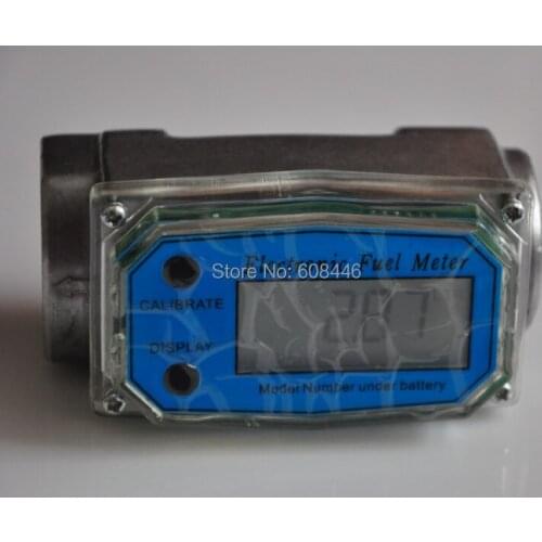 New Electronic Fuel Meter Gear Flow Meter Fuel Diesel Gasoline Kerosene 300PSI Fast shipping