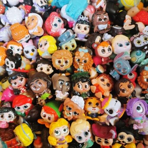 Random Send Lot 10/20/30Pcs Doorables Series 1 2 3 Princess Doll Rare Collection Kids Toy MINI SIZE For Kids Gift