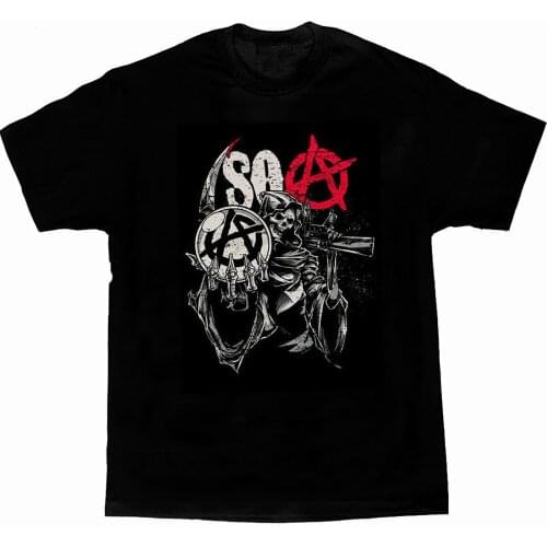 Death Is Coming,Sons of Anarchy T-Shirt Summer Cotton Short Sleeve O-Neck Mens T Shirt New S-3XL
