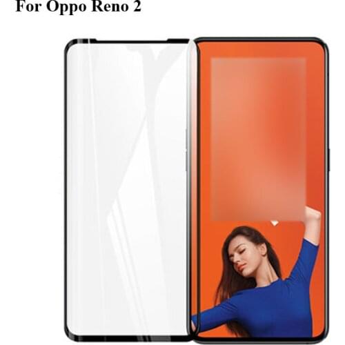 2PCS Full Cover Protective Tempered Glass For Oppo Reno 2 3D Screen Protector Protection on Film Reno2 Re no 2