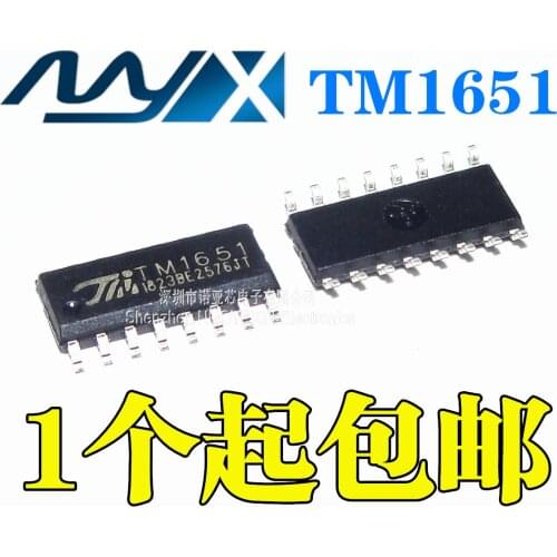 10pcs/lot TM1651 SMD SOP1-16 Driver Chip Original Spot
