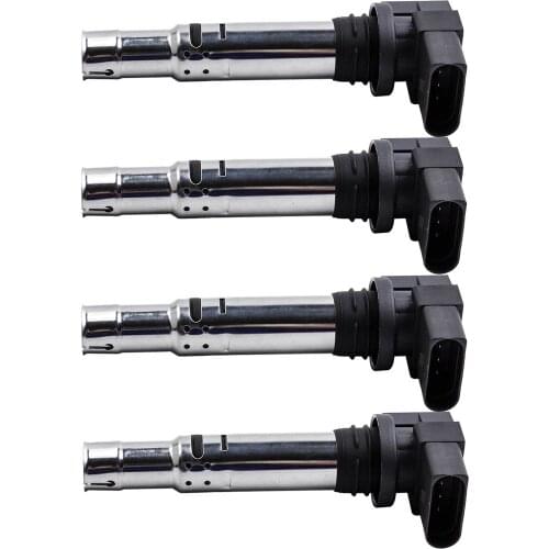 4pcs 036905715 Ignition Induction Coil For Seat Ibiza Cordoba 2003-2009 For VW CC 2009-16