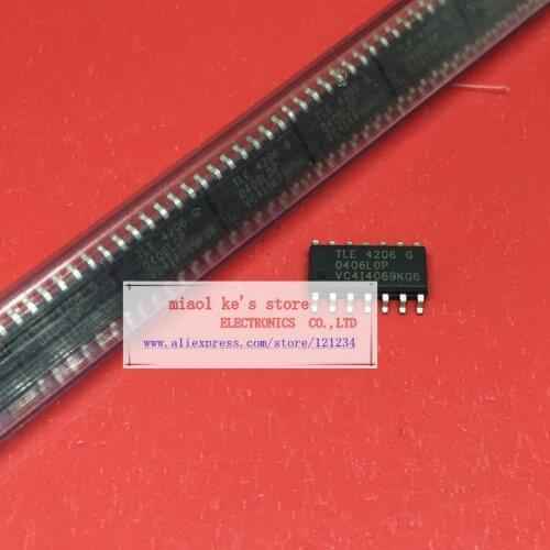 [ 5pcs-10pcs]100%New original: TLE4206G TLE 4206G TLE4206 4206G - IC MOTOR DRIVER 8V-18V SOP14