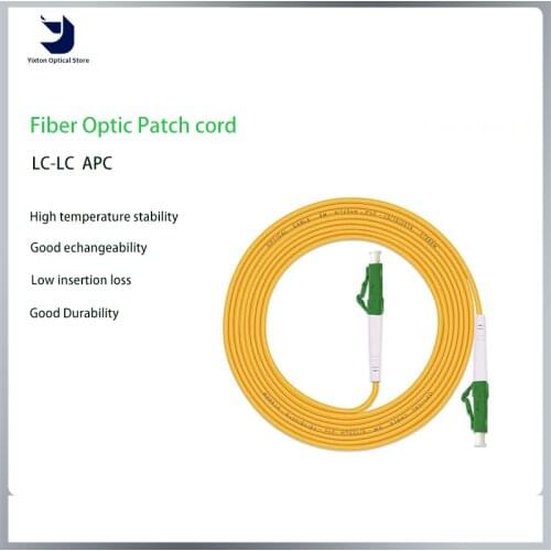 5PCS/bag LC/ APC-LC/ APC Simplex mode fiber patch Cable 1M 2M 3M 5M 10M 2.0mm FTTH fiber optic jumper cable