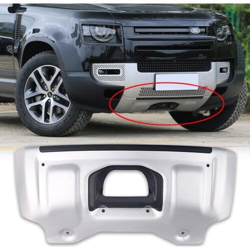 Auto parts Stainless Steel Front Bumper Diffuser Protector Guard Skid Plate For LAND ROVER DEFEND 2020