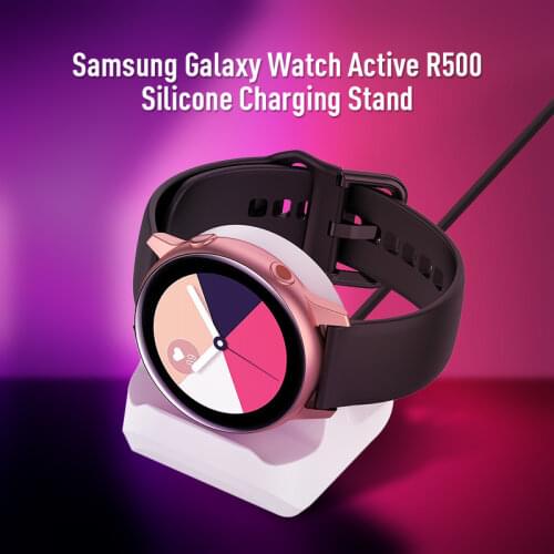 Wireless Charger Charging Dock Fast Charging Base For Samsung Galaxy Watch Active SM-R500 Smart Watch Accessories drop shipping