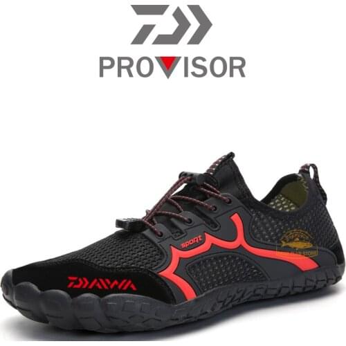 DAIWA Fishing Quick Dry Shoes New Mens Anti-skid Five-finger Beach Diving Swimming Shoes Outdoor Cycling Sport Hiking Shoes