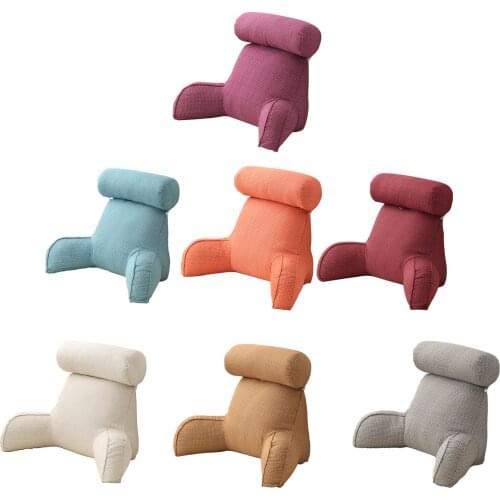 Sofa Cushion Back Pillow Reading Pillow Cushion Bed Car Office Sofa Support Chair With Armrest Detachable Back Support refined