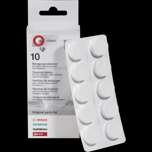 Siemens Coffee Espresso Machines For 10 X2,2Gr Cleaning Tablet