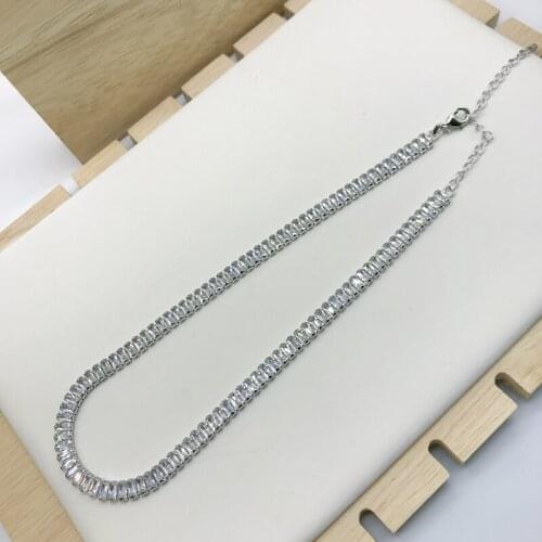 5pcs/lot Top Quality Newest Arrival Clear Zirconia Chocker Fashion Jewelry