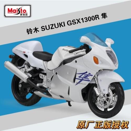 Maisto 1:12 SUZUKI GSX-1300R Diecast Metal Model Sport Race Motorcycle Model Motorbike For Collectible