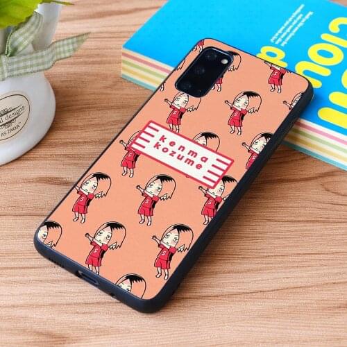 For Samsung Galaxy Aesthetic Haikyuu Kenma Soft TPU border Samsung Galaxy Case