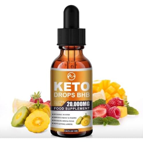 Minch Ketone Appetite Suppressant Weight Loss Products Pure BHB Keto Drops For Fat Burning Promotes Skinny Speed Up Ketosis 10ml