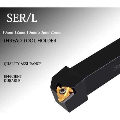 SER SEL SER1010H11SER1212H11 SER1616H11 SEL1212H16 SER1616H16 SEL1616H16 External Thread Turning Tools Lathe Cutter CNC Tools