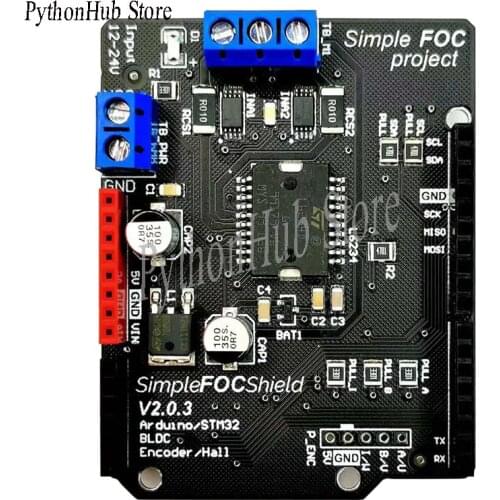 SimpleFOC Shield V2.0.3 V1.3.3 Robot Dog BLDC Servo Drive Development Board