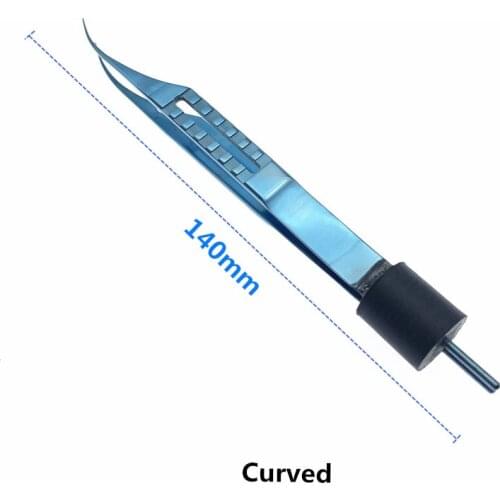 Titanium Bipolar Forceps straight shaft ophthalmic surgical instruments