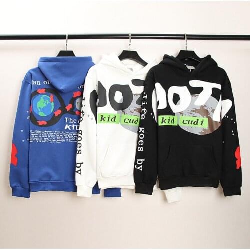 Travis Scott Catcus Jack Highest in the Room Hooded Sweatshirt Men and Women Oversize Stranger Things Loose Streetwear Hoodies