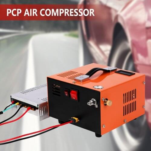 12V 4500PSI 300Bar 30mpa PCP Air Compressor Electric High Pressure Pump Mini Pump DC12V AC110-220V