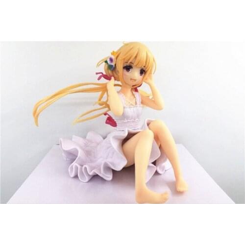 12cm Japanese girl Anime futaba anzu Girl PVC Action Figure Collection Model Toys For Gift