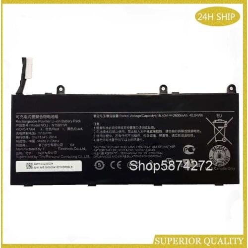 N15B01W Battery For Xiaomi Mi Ruby 15.6 inch Timi TM1703 Laptop Notebook Windows 10 Series Original Batteries