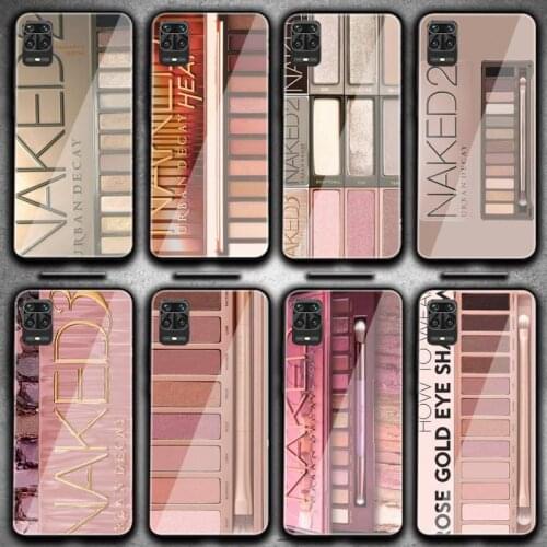 Make Up Eye Shadow Box Phone Case For Redmi 4X 5 5plus 6 6A Note 4 5 6 6pro 7 Xiaomi 6 8se MIX2S Note 3 Tempered Glass