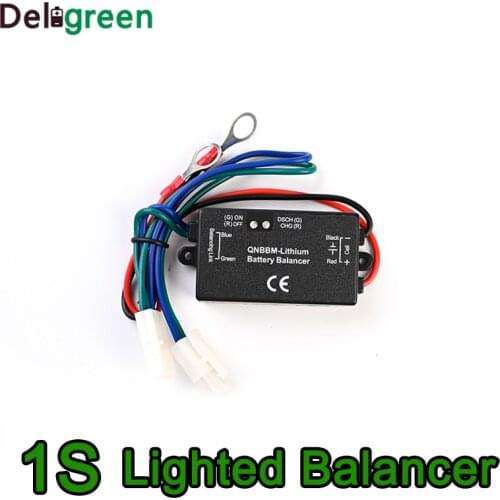 16 pcs Battery Equalizer with Led Indicator 1S Single Cell Li-ion LiFePO4 LTO NCM Polymer 18650 DIY BMS Battery Balancer