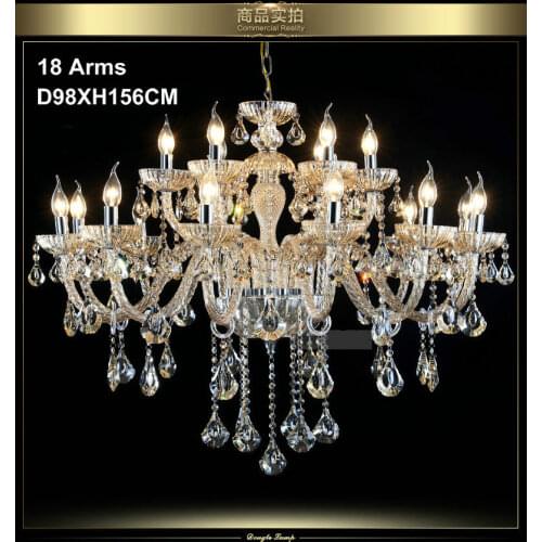 European Congac Color 6 8 15 Lights Modern Crystal Chandelier Ceiling Lustres De Cristal Lustres De Teto Lamparas Colgantes Lamp